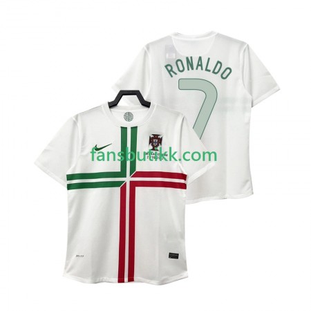 Fotballdrakt Portugal Cristiano Ronaldo 7 2012 Retro Bortetrøye Kortermet